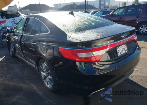2015 Hyundai Azera из США, поврежденный, VIN KMHFG4JG9FA476139